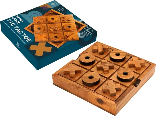BSIRI Juegos de mesa extra grandes de Tic Tac Toe, ideales para juegos infantiles, juegos familiares y noches de juegos para adultos, decoración de