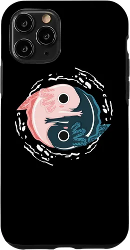Miniatura 10 de iPhone 15 Yin Yang Axolotl Zen Meditation Axolotls Yoga Mindfulness Case
