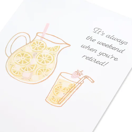 Miniatura 5 de Tarjeta de jubilación American Greetings (Diviértete y disfruta)