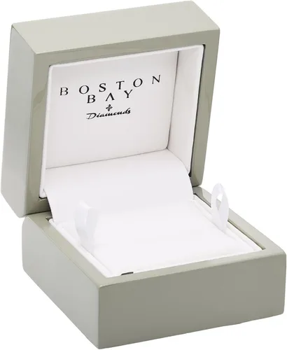 Miniatura 7 de Boston Bay Diamonds 10K Gold Gemstone Stackable Wedding Anniversary Birthstone Band Ring - Choice of Gold Color, Gemstone