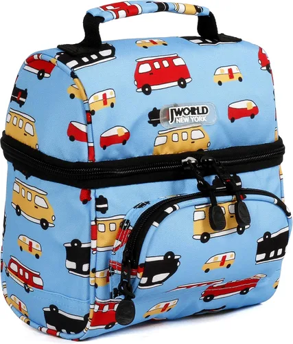 Miniatura 31 de J World Corey Lonchera para niños. Lonchera aislada para niños y niñas, Galaxy Galaxia