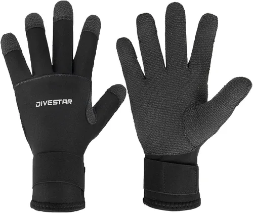 Miniatura 8 de Skyone Guantes de neopreno para buceo, guantes de buceo, guantes de surf de 0.118 pulgadas, 0.198 pulgadas, para hombres, mujeres, niños, térmicos