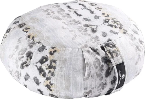 Miniatura 15 de Hugger Mugger Cojín de meditación Zafu - Soporte para sentarse con patas cruzadas, relleno de trigo sarraceno, tela duradera, mango cómodo, hecho a