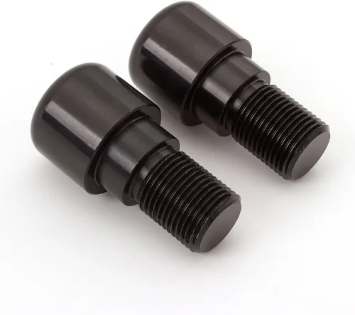 Manillar de motocicleta de 0.709 in para manillar de motocicleta, extremos y tapa deslizante compatible con Yamaha YZF R6S 2006-2009, YZF R6