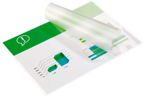Miniatura 2 de 9527 Product Bolsas de laminación térmica de 3 mil, hojas de laminación transparentes de tamaño carta, 8.5 x 11 pulgadas (500 piezas/paquete)
