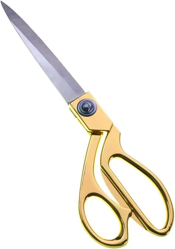 Tijeras de tela de 10.5 pulgadas, tijeras de sastre afiladas de acero inoxidable, tijeras de ropa, tijeras de costura profesionales resistentes