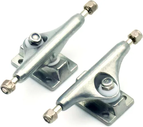 Miniatura 5 de Camiones de diapasón 1.339 in 1.260 in 1.142 in Professional Eureka 3.0 versión con buje profesional y copa de pivote (1.142 in plateado)