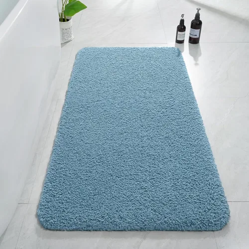 Miniatura 34 de AROGAN Tapete Largo de Baño de Lujo, 24 x 17 Pulgadas, Grueso, Suave y Absorbente, Antideslizante, Respaldo de Goma, Alfombras de Secado Rápido