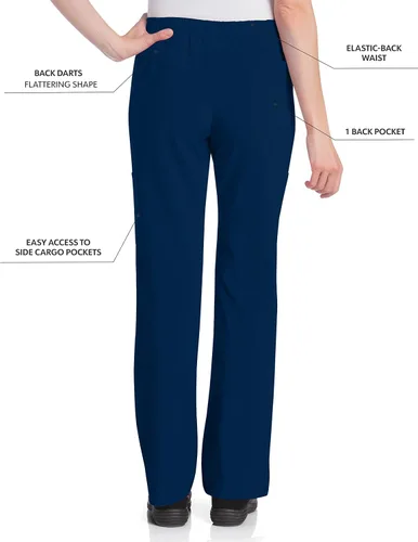 Miniatura 5 de Urbane Women's Regular Performance Tailored Fit Stretch 6-Pkt Cargo Scrub Pants 9312
