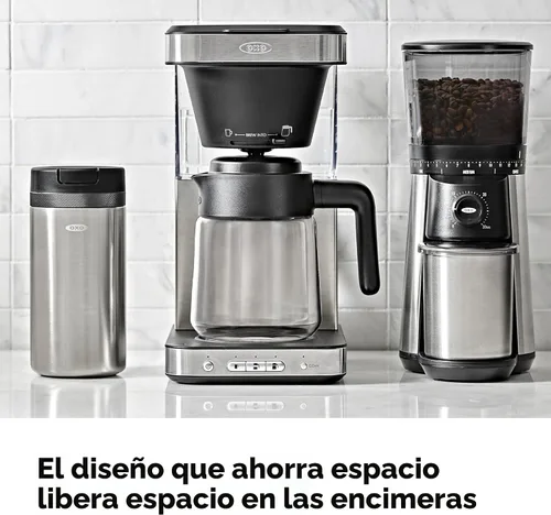 Miniatura 6 de OXO Brew - Cafetera de 8 tazas con función de porción única sin cápsulas y jarra de vidrio - Certificado SCA