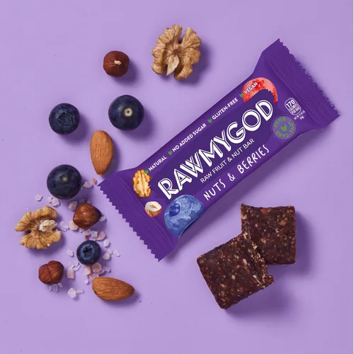 Miniatura 10 de RAWMYGOD Barras de Frutas y Nueces, Sin Gluten, Veganas, Sin Azúcar Añadida