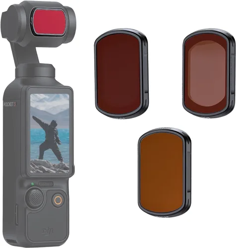 Miniatura 15 de Haoge Pocket 4 Filtro magnético de niebla negra 1/4 Filtro de efecto para DJI Osmo Pocket 3 4 Accesorios de cámara Combo Creator, lente ligera