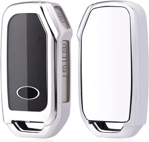 Miniatura 7 de Horande Funda Protectora de TPU Blanda para Llavero de Coche, Compatible con Kia Telluride K5 Ceed Cerato Forte NIRO Seltos SX Turbo Sorento Soul