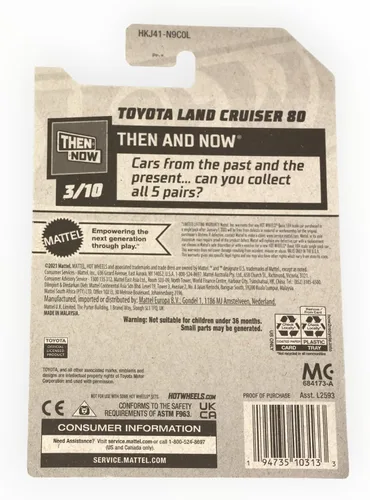 Miniatura 2 de Hot Wheels Toyota Land Cruiser 80, entonces y ahora 3/10