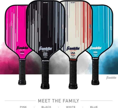Miniatura 8 de Franklin Sports Paletas Profesionales de Pickleball - Serie Signature Paleta Profesional de Pickleball con Superficie MaxGrit - Paletas de Pro