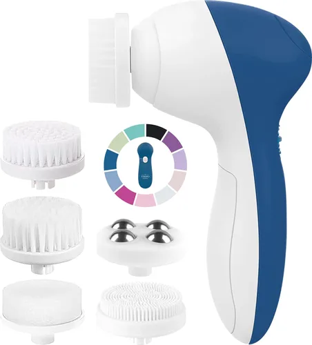 Miniatura 12 de Cepillo de Limpieza Facial Exfoliante para el Rostro Limpiador Exfoliante para el Cuidado de la Piel Lavado para Mujeres Niñas Exfoliante Eléctrico