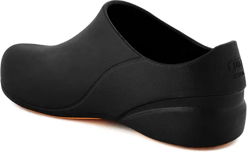 Miniatura 3 de Stico - Zuecos de chef antideslizantes para hombre zapatos de trabajo antideslizantes para restaurante hospital jardín de enfermería negro