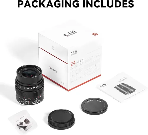 Miniatura 8 de 7artisans Lente manual F1.4 APS-C de 0.945 in con apertura grande compatible con cámaras sin espejo Fujifilm FX Mount X-A1 X-A10 X-A2 X-A3 A-at X-M1