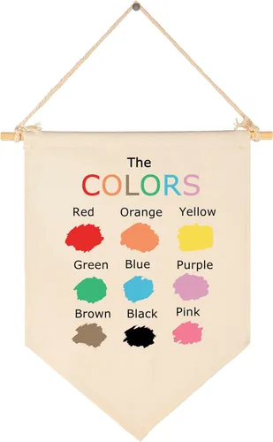 Miniatura 48 de Banner educativo con formas para decoración de pared de aula, regalo para profesores, escuela en casa, preescolar, guardería, decoración de pared