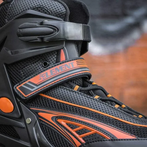 Miniatura 2 de Panther - Patines en línea para hombre con correa ajustable, ruedas de 3.228 in, ajuste suave para comodidad Patines de larga distancia Roller