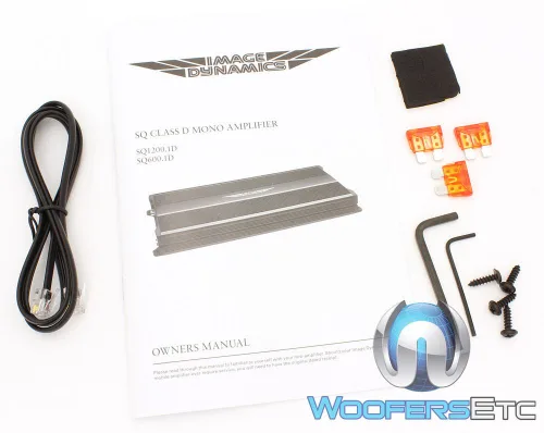 Miniatura 4 de Image Dynamics SQ600.1D Monoblock 600 vatios RMS Serie SQ Amplificador