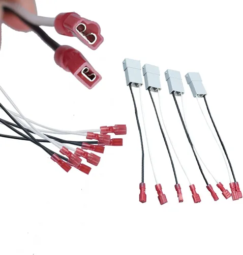 Miniatura 8 de Paquete de 4 arneses de altavoz de repuesto para modelos Honda Accord Civic CRV Acura CL TL RL Integra - Adaptador de arnés de cableado de altavoz