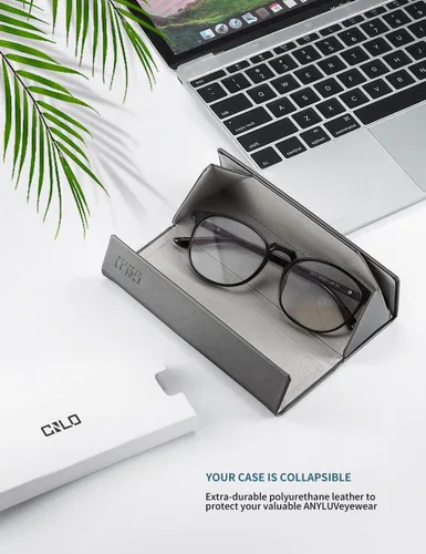 Miniatura 6 de Lentes de bloqueo de luz azul, lentes de computadora, antifatiga ocular, lentes de marco ligero para hombres/mujeres