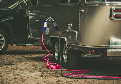 Miniatura 7 de WELLUCK Filtro de agua en línea para autocaravana que reduce el cloro y el olor, 2 paquetes de accesorios de filtro de manguera de agua para camping