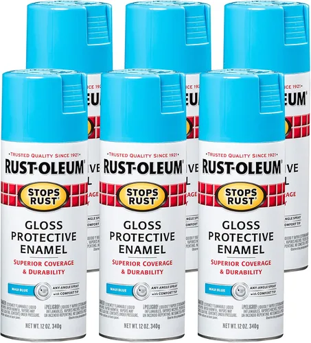 Miniatura 61 de Rust-Oleum 285092 - Pintura en aerosol para prevención del óxido, 12 onzas, transparente satinado Satinado claro