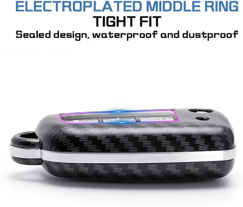 Miniatura 5 de ontto Funda para Llave de Automóvil Flip con Botón de Nissan, Carcasa de Llave de ABS para Rogue Rogue Select Blanco