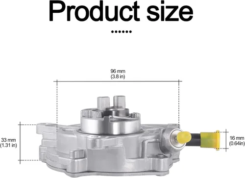 Miniatura 3 de AULINK 2722300265 Bomba de vacío de freno para Mercedes Benz C230/C280 2006-2007, C300 2008-2011, C350/E350/ML350/R350 2006-2011, SLK280 2006-200265