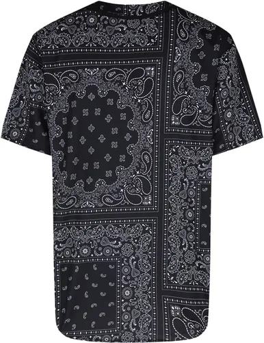 Miniatura 2 de Camiseta de béisbol con estampado de bandana para hombre (S a 5XL)