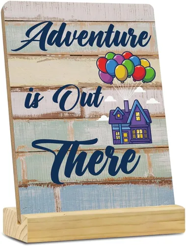 Miniatura 20 de MUBIAO Letrero de placa de madera rústica con soporte de madera, rosa 2 Corintios 6:18, letrero decorativo cristiano para escritorio de oficina