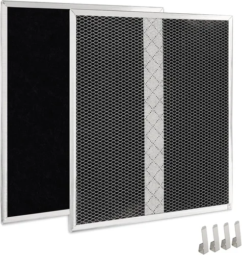 Miniatura 9 de HPF30 - Kit de filtros de carbón sin conductos para campana extractora, para modelos Broan de doble filtro S97020466 compatible con filtros XC