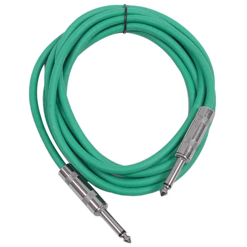 Miniatura 23 de Seismic Audio - SASTSX-2 - Cable TS de 2 pies de 1/4" para guitarra, instrumento o conexión, color púrpura