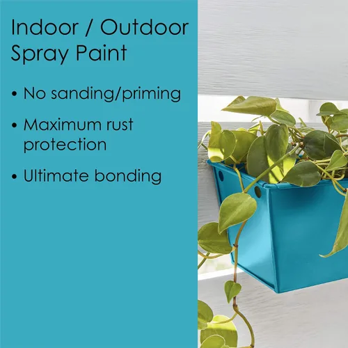 Miniatura 137 de Krylon Fusion - Pintura en aerosol adhesiva todo en uno para uso en interiores y exteriores, 12 onzas, aluminio