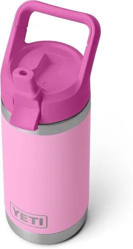 Miniatura 33 de YETI Rambler Jr. - Botella de 12 onzas para niños, con tapa con pajilla Rojo rescate