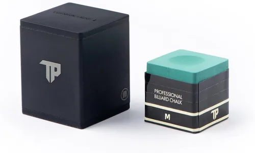 Miniatura 4 de TP Pro TurningPoint - Tiza profesional para billar con soporte de aluminio, disponible en azul y verde