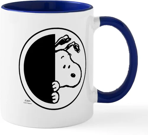 Miniatura 27 de CafePress Snoopy On Heart Mugs 11 oz (325 ml) Ceramic Coffee Mug