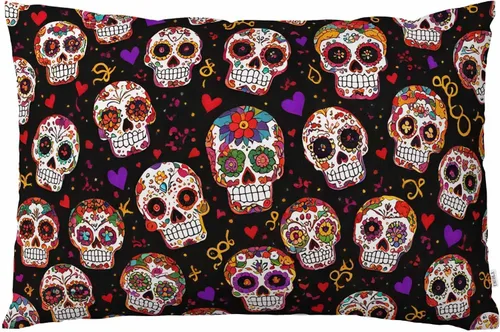 Miniatura 13 de EKOBLA Funda de almohada roja Paisley Floral Mandala Retro Serie Étnica Medallón Bohemio Estilo Bohemio Decoración Lumbar Funda Cojín Cojín