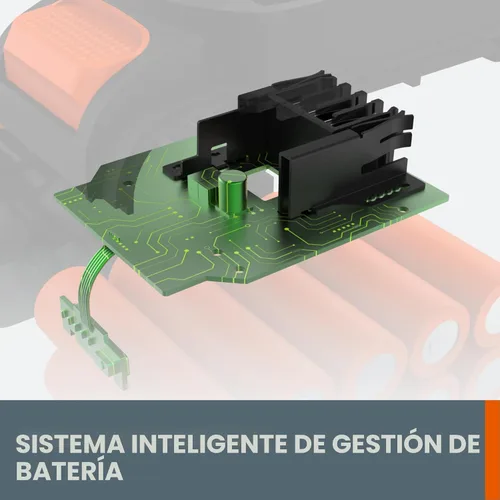 Miniatura 4 de Batería WORX de 20 V PowerShare de iones de litio de 2.0 Ah, 1 pieza, WA3669