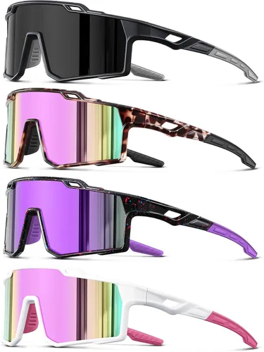 Miniatura 7 de Gafas de sol deportivas polarizadas para hombre, ciclismo, conducción, pesca, protección UV, ligeras, marco grande, gafas de bicicleta de montaña