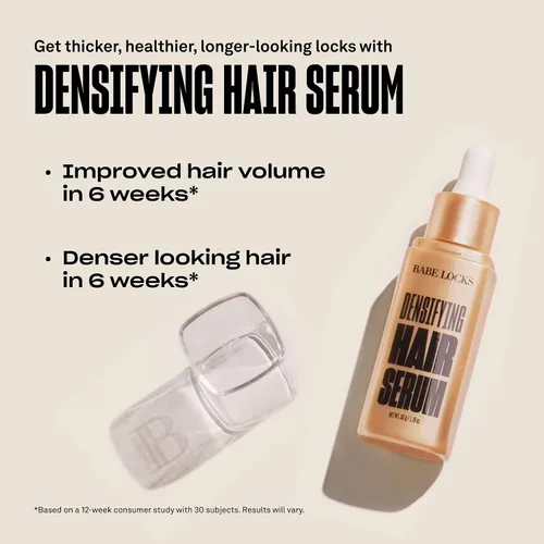 Miniatura 2 de Suero Densificante de Cabello Babe Original Locks para Hombres y Mujeres, Promueve el Grosor en Cabello Fino y Pérdida de Cabello