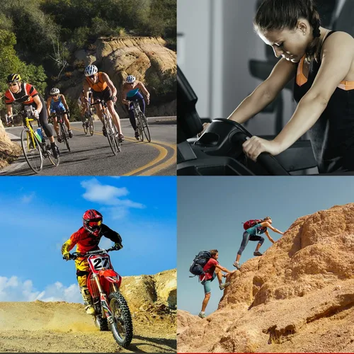 Miniatura 7 de Cevapro Guantes de ciclismo para hombres y mujeres, guantes de bicicleta de montaña MTB, guantes de bicicleta con almohadilla antideslizante que