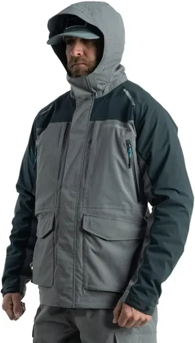 Miniatura 2 de Whitewater Great Lakes - Chaqueta de pesca impermeable y resistente al viento con nailon Ripstop