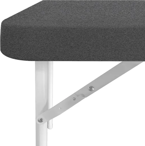 Miniatura 45 de Mantel elástico para mesa auxiliar de cóctel, ajustable de elastano, tamaño pequeño, para mesa auxiliar, 24 x 24 pulgadas, color beige
