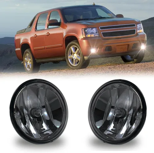 Miniatura 8 de WILD BEAR Luces antiniebla de repuesto para Chevy 07-14 Suburban/Tahoe/07-13 Avalanche/10-13 Camaro/15-16 Colorado/15 Silverado/GMC Lente