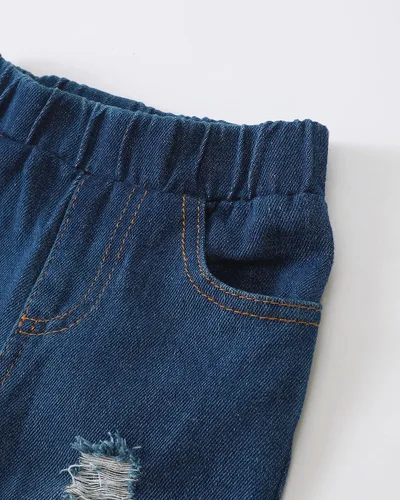 Miniatura 69 de Renotemy Ropa de bebé para niño, trajes de mezclilla, sudadera con capucha para bebés, pantalones de mezclilla, ropa para niños pequeños