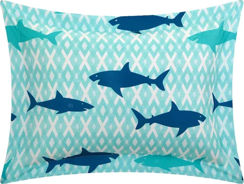 Miniatura 3 de Idea Nuova Sea Shark - Cama en una bolsa, individual, multicolor azul