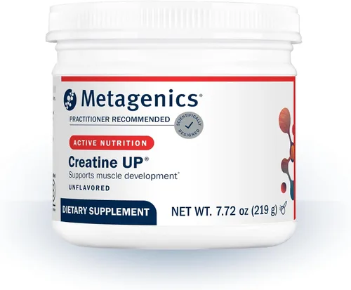 Metagenics Creatine UP - Suplemento de creatina para mujeres y hombres con betaína y taurina - Apoya el crecimiento muscular, la fuerza y la